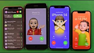 iPhone 12 iPhone 13mini iPhone 8p iPhone Xr Incoming call Facetime Outgoing call
