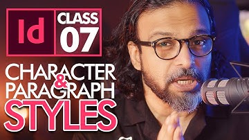 InDesign Paragraph and Character Styles  - اردو / हिंदी`