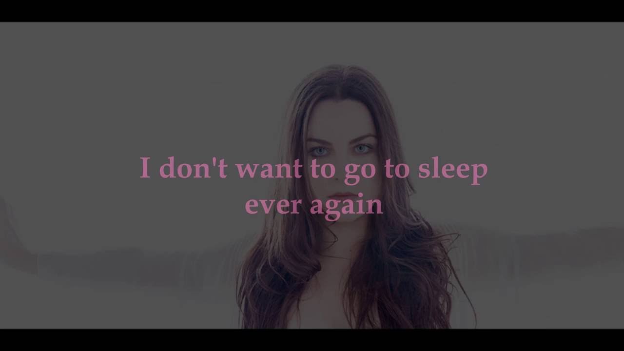 Amy Lee - I'm not tired (Lyrics)
