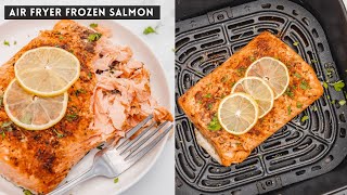 Air Fryer Frozen Salmon (Old Bay Salmon)