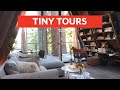 Taylor And Craig's Adorable A-Frame Cabin in the Woods | Tiny Tours