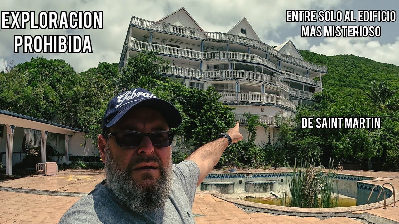 ⁣Entro al edificio más misterioso de Saint Martin… y está abandonado! | Ep68