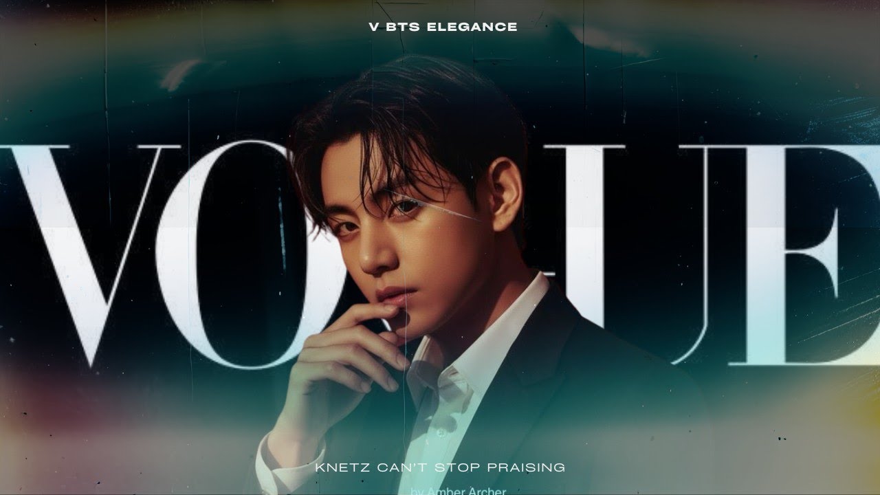 V BTS Breaks the Internet With His Vogue Japan Cover — K-Netizens Can’t