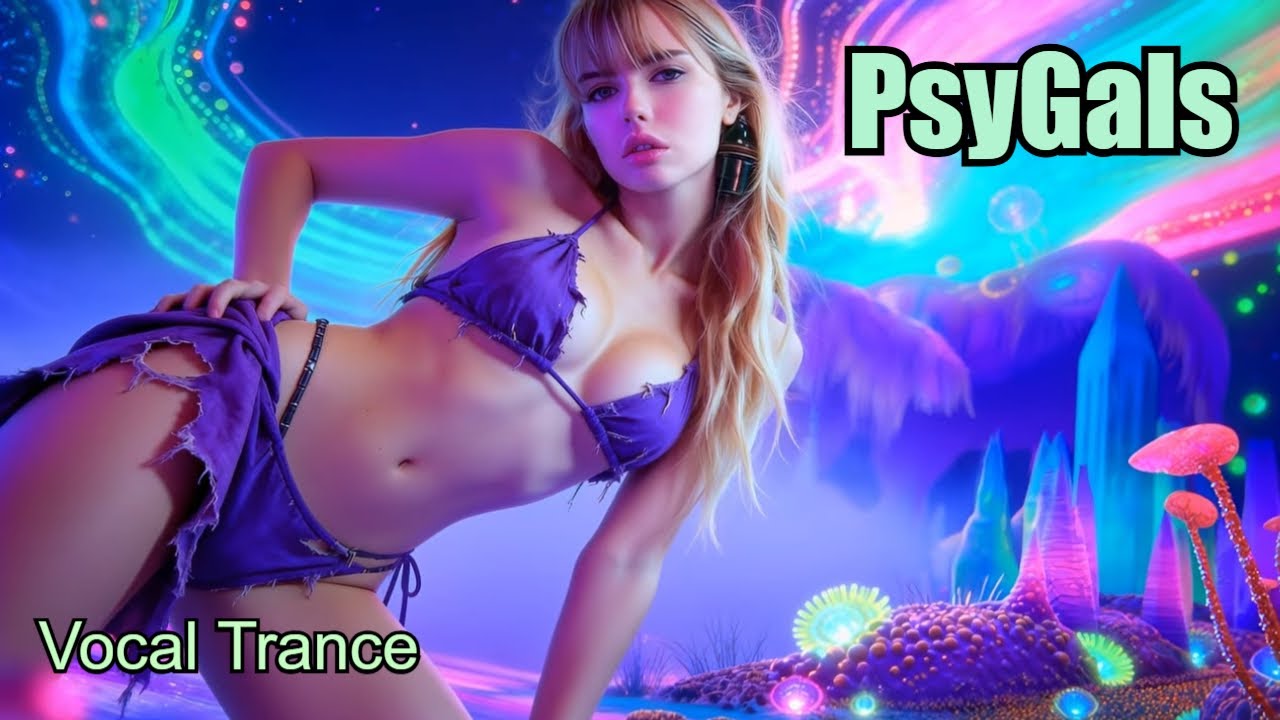 Moon Dust PsyGals | Futuristic AI Gals in Alien Worlds