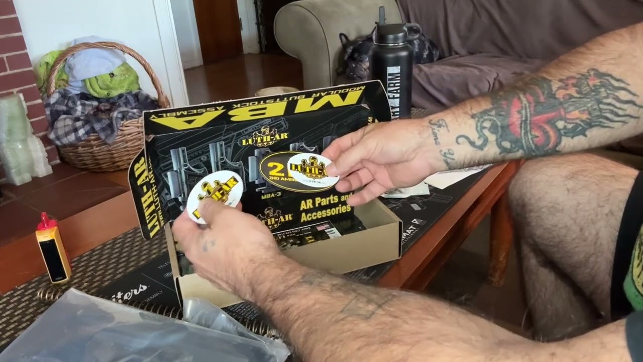 LUTH-AR MBA-1 Rifle Length Stock Unboxing 