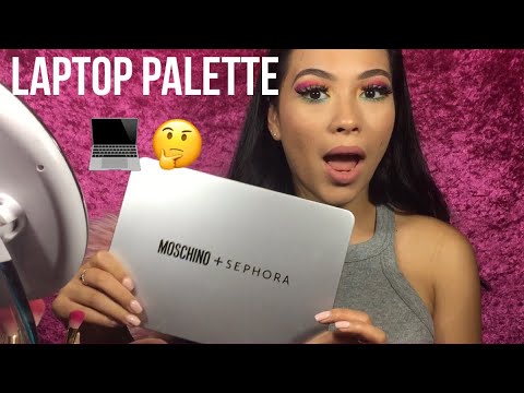 moschino sephora laptop palette