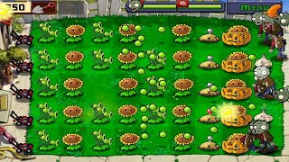 Plants vs zombie || Threepeater 12 vs All Zombies 9999 || #popcap #gaming @JSPGaming138