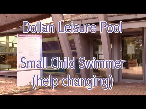Dollan Aqua Centre - Small Child Swimmer Parent carer helping to change - Facility Walkthrough