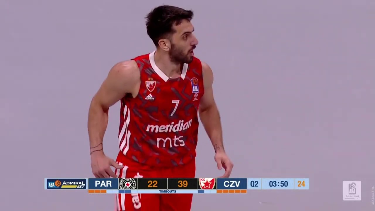 VIDEO: Crvena zvezda convincing against Borac, Campazzo is already putting  on a show in Belgrade - Sloboden Pechat