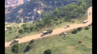 ws_fnc_taskConvoy Tutorial & Showcase - ARMA 3 Convoy Function