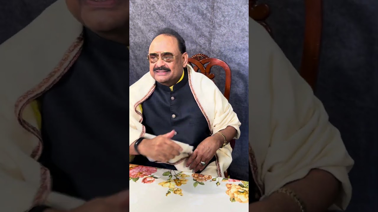 Workers took photos with Altaf Hussain after the press conference at MQM secretariat London.