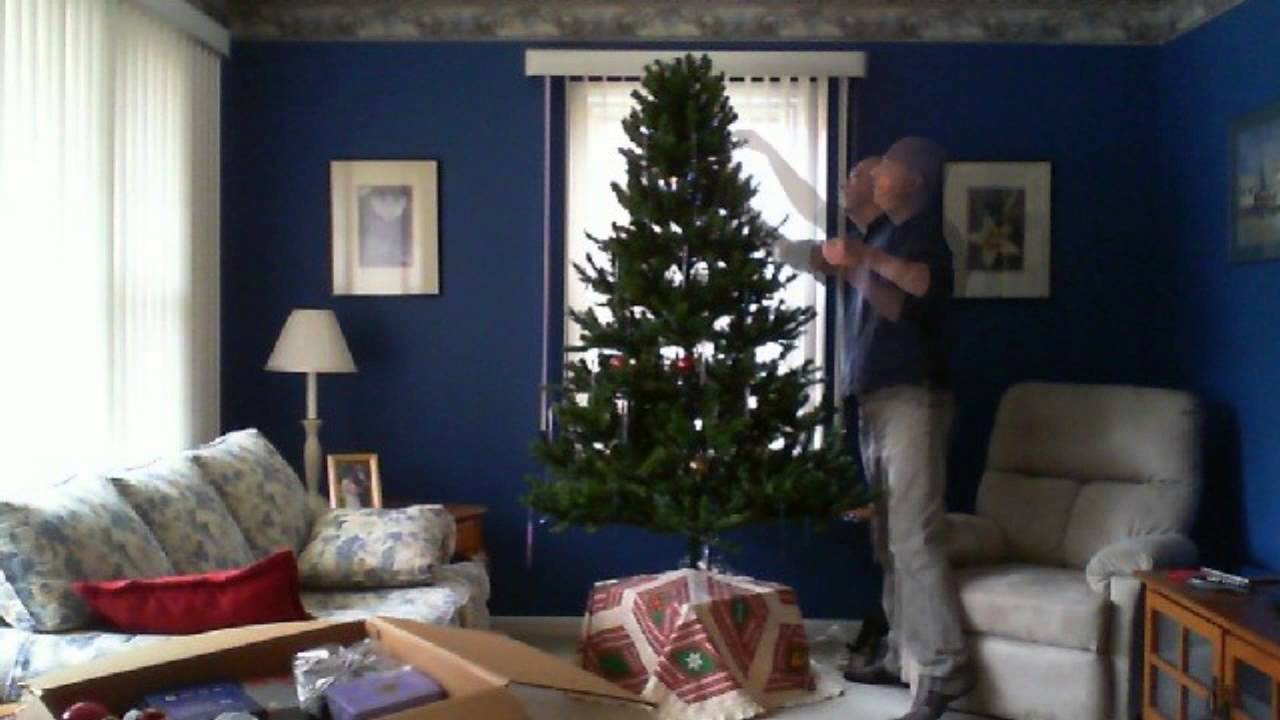 Time Lapse Christmas Tree Decorating YouTube