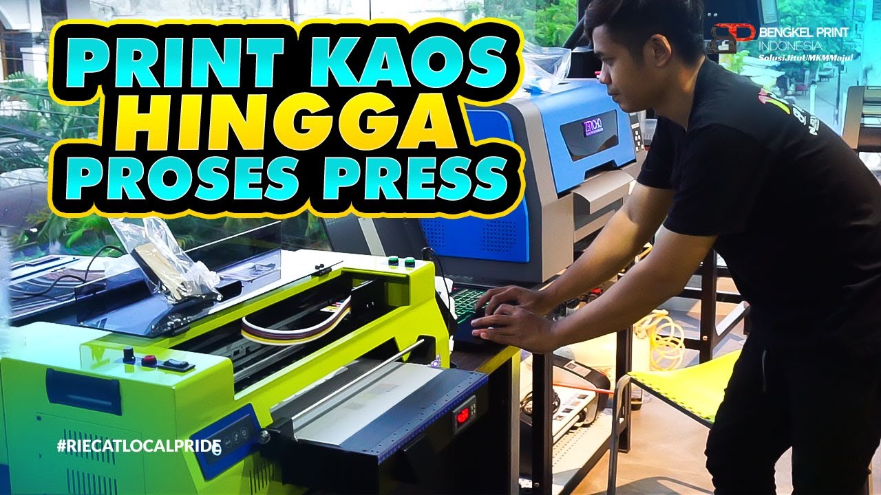 Training Mesin DTF Surabaya | Nggak Ribet! Mesin DTF Alfa All New Cocok Buat Pemula & Pro