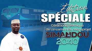 CEREMONIE DE LANCEMENT DU MEGA PROJET SIMANDOU DU 11 NOV 2025.