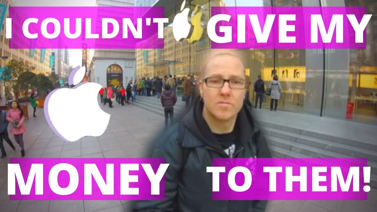 Apple didn't want my Chinese money
