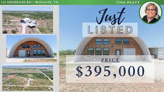 Unique Quonset Home on 10 Acres in Texas | Homestead Property in Wingate, TX