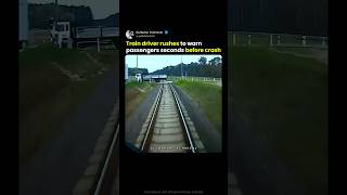 Train Driver Saves Lives Seconds Before Crash