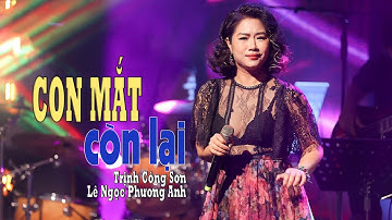 CON MẮT CÒN LẠI  -TRỊNH CÔNG SƠN  -LÊ NGỌC PHƯƠNG ANH