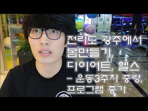 [다이어트, 헬스 팁]운동3주차 중량증가, 프로그램 추가하기 설명(2월14일)
