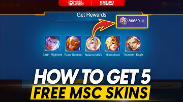 HOW TO GET 5 MSC SKINS INCLUDING NATAN MSC FROM THE MSC EVENT 2025