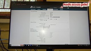 Praktek TpLink Mode Access Point - Repeater - Client