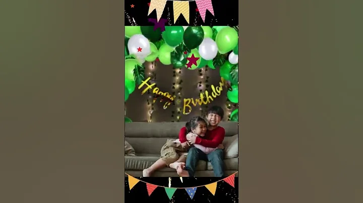 jungle theme birthday decor | newborn baby #shorts #ytshorts