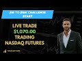 Live trade  1070 trading emini futures