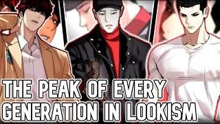 The Peak Of Every Generation In Lookism