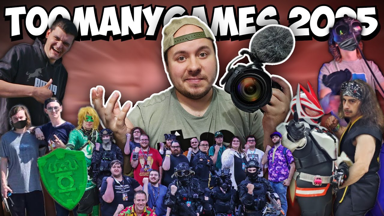 TOOMANYGAMES 2025 - The Greatest Vlog EVER