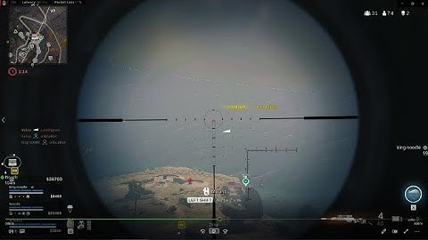 Warzone Longest sniper headshot in Caldera?