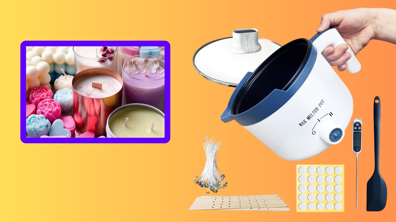 UNBOXING Candle Making Kit with Wax Melter