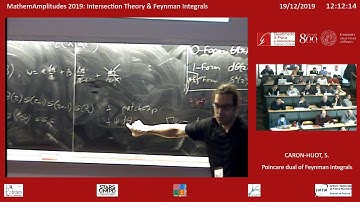 MathemAmplitudes 2019 - Simon Caron-Huot