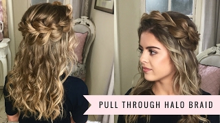 The Pull Through Halo Braid By SweetHearts Hair