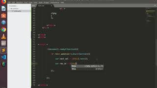 Live table update using php ajax