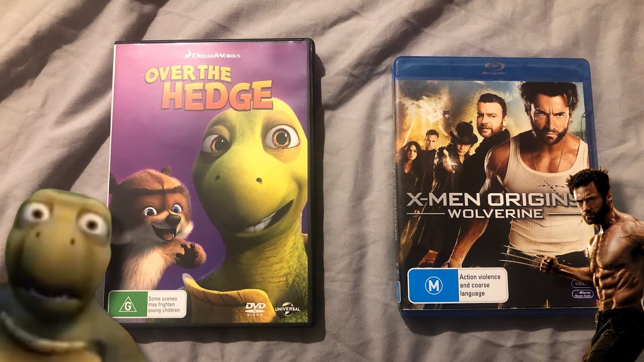 Let’s Unbox! - Over the Hedge (2006) DVD & X-Men Origins: Wolverine (2009) Blu-ray