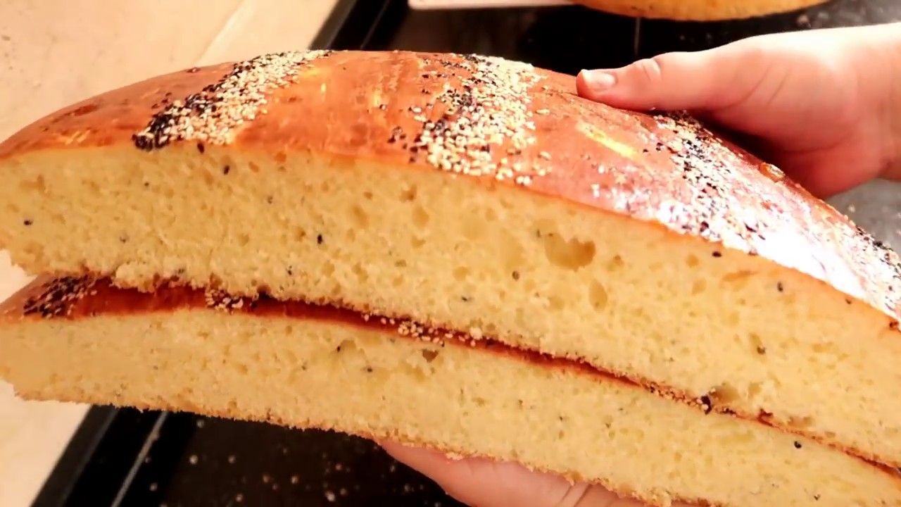 Khobz dar avec blanc d'oeufs
خبز الدار اسفنجي وببياض البيض