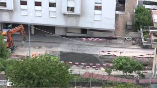 Chantier a Montreux en accelere