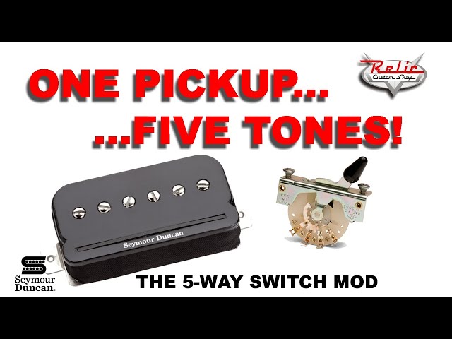 One pickup Five tones - The 5-Way Switch Mod - Seymour Duncan Neck