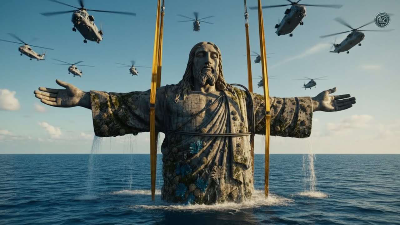 Salvaging and Restoring a Colossal Jesus Christ Statue Lost Beneath the  Ocean for Over 100 Years - YouTube