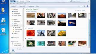 Windows 7 Training | Organizing and sharing photos in Windows Explorer - Lecture 23 | Hack Articles
