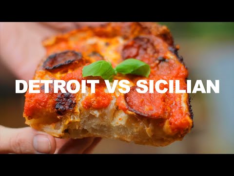 Detroit vs Sicilian Pizza
