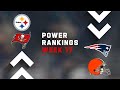 Week 17 NFL Power Rankings Show - Steelers Back in Top 10, Patriots Hit New Low