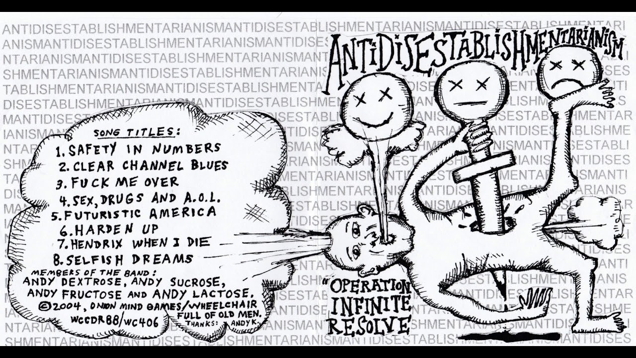 Antidisestablishmentarianism [USA] - "Operation Infinite Resolve" [full album, 2004]