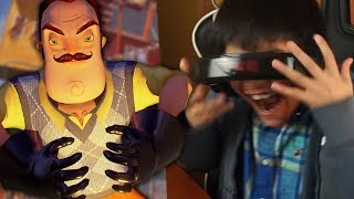 Mi Primo Juega La Última Alpha De Hello Neighbor Y Se Caga De Miedo - Degoboom