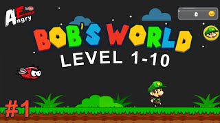 Super Bob's World : Free Run Game / Gameplay #1 (level 1-10) screenshot 4