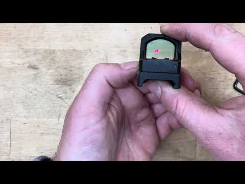How to replace the battery and turn on GoGun Reflex Sight
