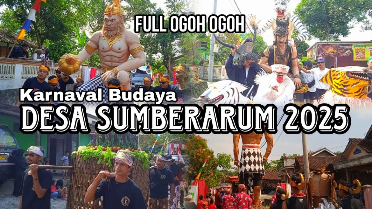 Karnaval Budaya Sumberarum 2025 ‼️ Pawai Budaya Nusantara Sumberarum 