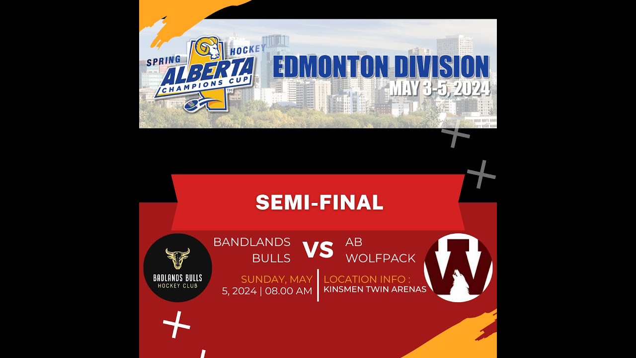 Alberta Champions Cup SemiFinal 2016 Badlands Bulls Spring vs 2016