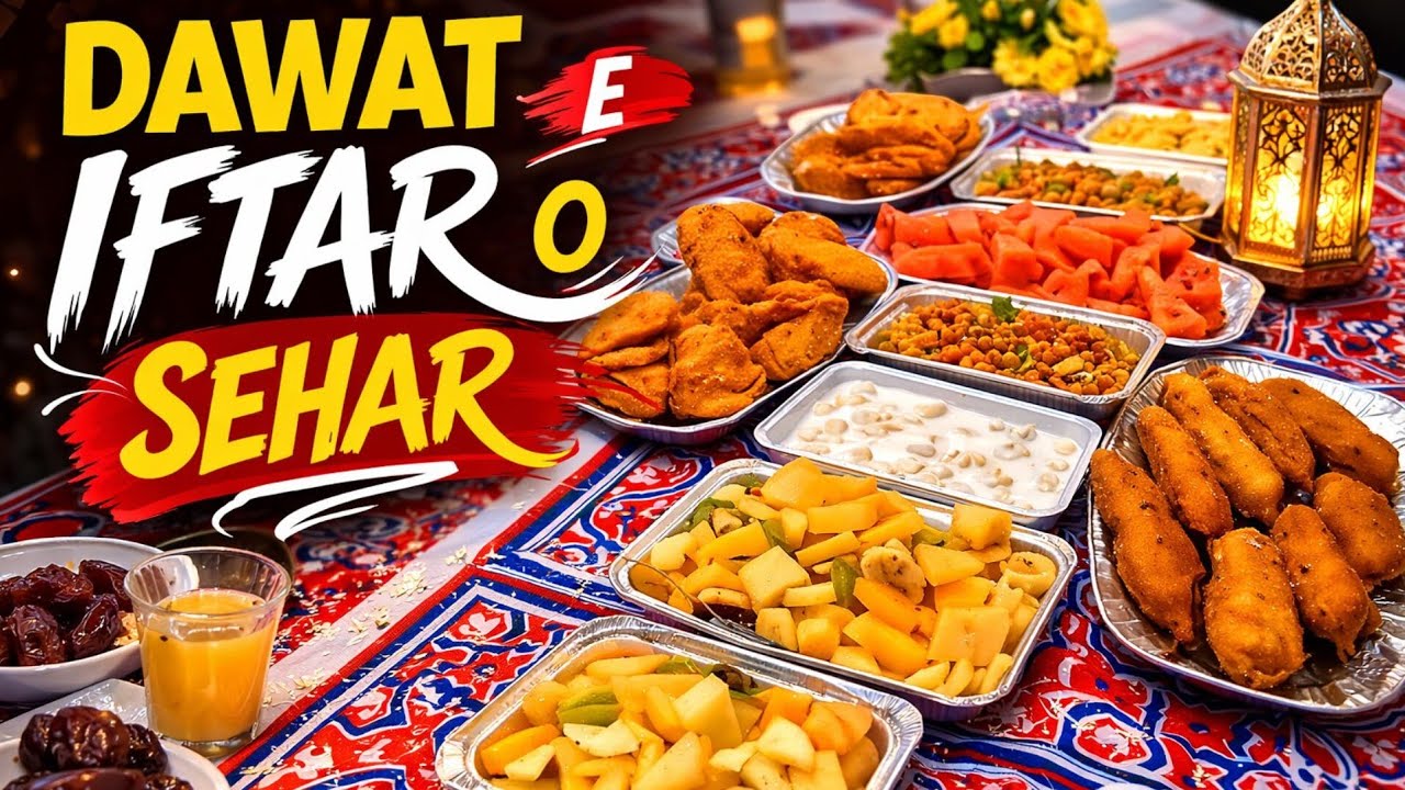 Dawat e Iftar o Sehar Ramadan Special | Complete Ramadan Dawat Menu Ideas 2026