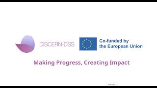 DISCERN-DSS: Intermediate project progress showcasing key achievements & impact in health education.